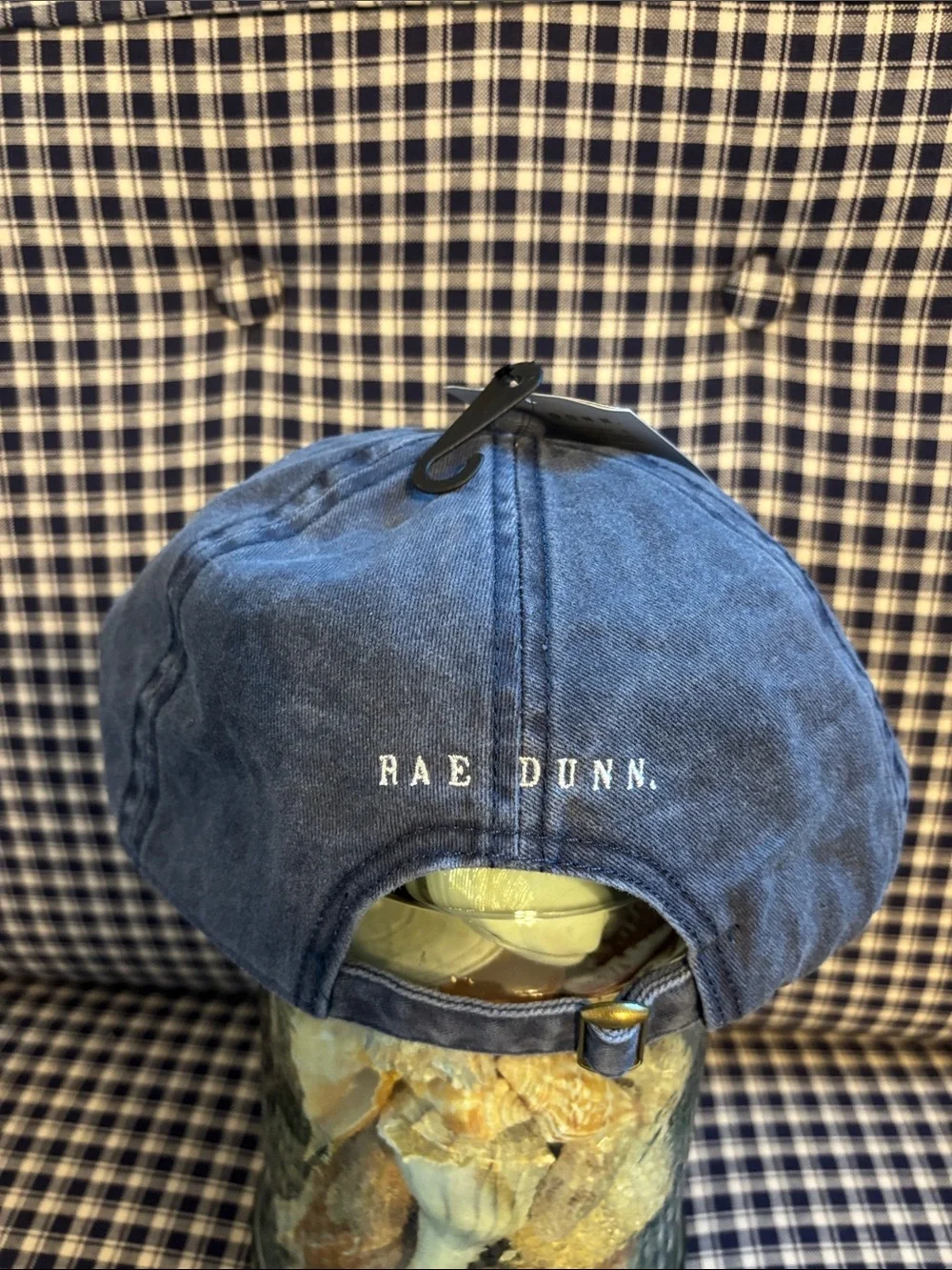 Rae Dunn Dog Mom Cap in Denim Blue